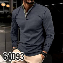 64093 Футболки муж дл.рукав Польша ЭКСТРА, кг